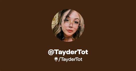 taydertot twitch|TayderTot